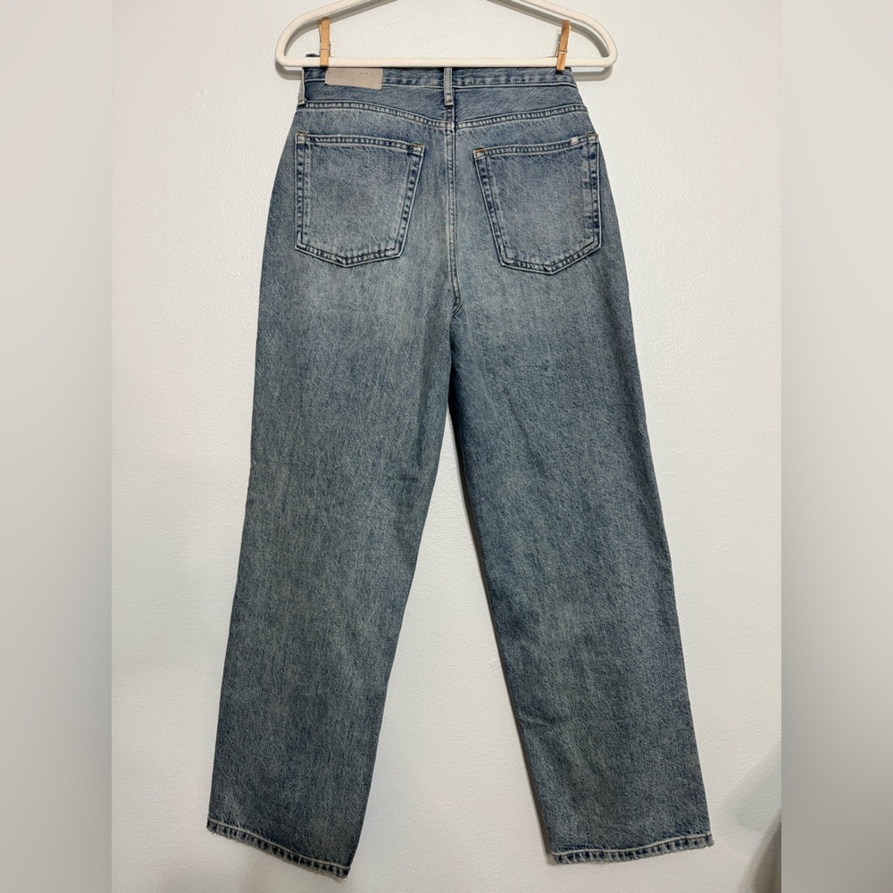 Everlane The 90s Way High Jean In Light Vintage Wash - 28 LONG - Picture 5 of 7